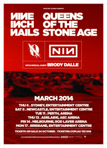 Nine Inch Nails @ AEC Arena - Adelaide, South Wales, Australie [13/03/2014]