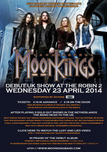 Vandenberg's Moonkings @ The Robin 2 - Bilston, Angleterre [23/04/2014]