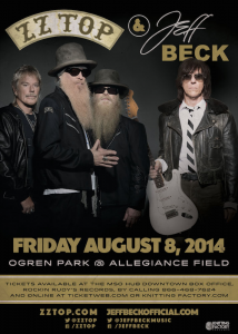 ZZ Top @ Ogren Park at Allegiance Field - Missoula, Montana, Etats-Unis [08/08/2014]
