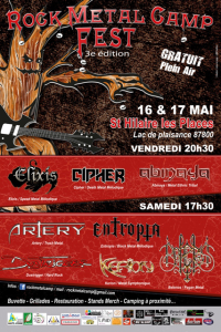 Rock Metal Camp Fest @ Lac de Plaisance - Saint-Hilaire-les-Places, France [16/05/2014]