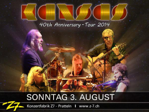 Kansas @ Z7 Konzertfabrik - Pratteln, Suisse [01/08/2014]
