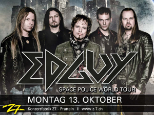 Edguy @ Z7 Konzertfabrik - Pratteln, Suisse [13/10/2014]