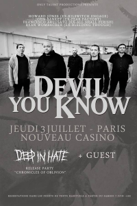Devil You Know @ Le Nouveau Casino - Paris, France [03/07/2014]