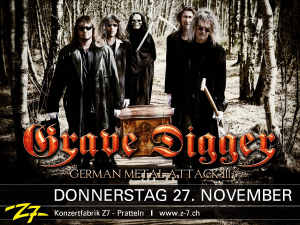 Grave Digger @ Z7 Konzertfabrik - Pratteln, Suisse [27/11/2014]