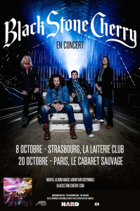 Black Stone Cherry @ La Laiterie - Strasbourg, France [08/10/2014]