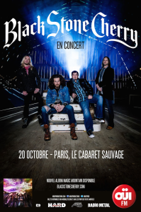 Black Stone Cherry @ Le Cabaret Sauvage  - Paris, France [20/10/2014]