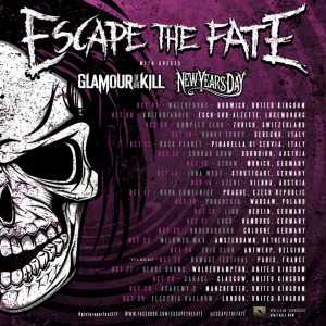 Escape The Fate @ Le Komplex Klub - Zurich, Suisse [09/10/2014]