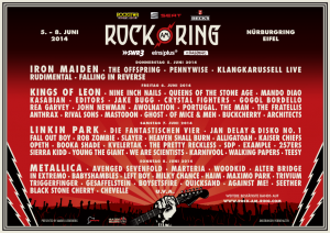 Rock Am Ring @ Nürburg, Allemagne [05/06/2014]