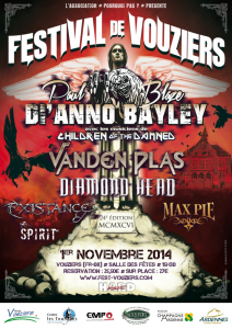 Festival de Vouziers @ Salle des Fêtes - Vouziers, France [01/11/2014]