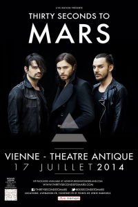 Thirty Seconds To Mars @ Théâtre Antique - Vienne, France [17/07/2014]