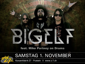 Bigelf feat.Mike Portnoy @ Z7 Konzertfabrik - Pratteln, Suisse [01/11/2014]