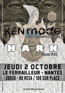 Ken Mode @ Le Ferrailleur - Nantes, France [02/10/2014]