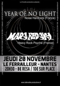 Year Of No Light  @ Le Ferrailleur - Nantes, France [20/11/2014]