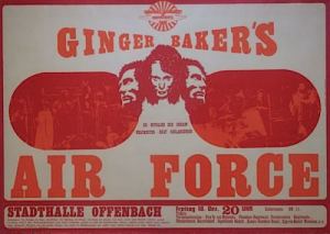Ginger Baker's Air Force @ Stadthalle - Offenbach, Allemagne [18/12/1970]