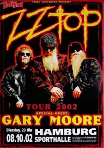 ZZ Top @ Sporthalle - Hambourg, Allemagne [08/10/2002]