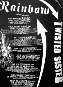 Rainbow @ Bingley Hall - Stafford, Angleterre [10/09/1983]