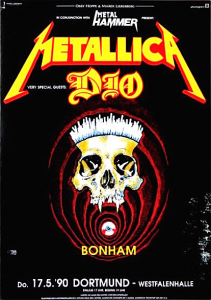 Metallica @ Westfalenhalle - Dortmund, Allemagne [17/05/1990]