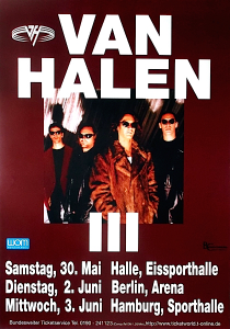 Van Halen @ Eissporthalle - Halle, Allemagne [30/05/1998]