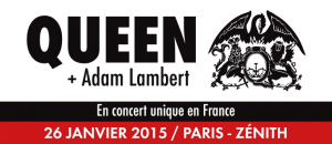 Queen @ Le Zénith - Paris, France [26/01/2015]