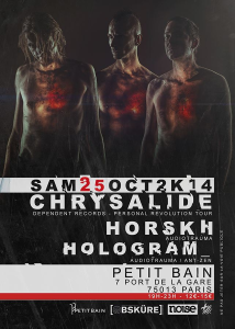 Chrysalide @ Petit Bain - Paris, France [25/10/2014]