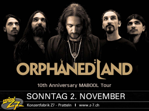 Orphaned Land @ Z7 Konzertfabrik - Pratteln, Suisse [02/11/2014]