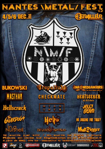 Nantes Metal Fest @ Le Ferrailleur - Nantes, France [06/12/2014]