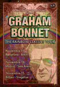 Graham Bonnet @ Arena - Madrid, Espagne [14/11/2014]