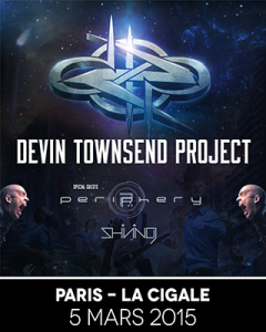 Devin Townsend Project @ La Cigale - Paris, France [05/03/2015]