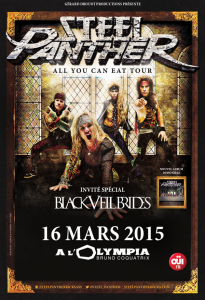 Steel Panther @ L'Olympia - Paris, France [16/03/2015]