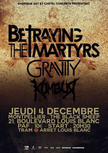 Betraying The Martyrs @ The Black Sheep - Montpellier, France [04/12/2014]