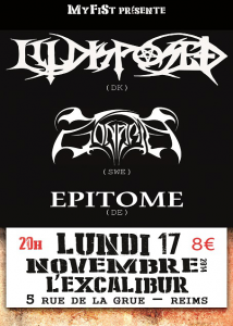 Illdisposed @ L'Excalibur - Reims, France [17/11/2014]