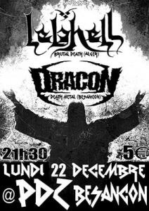 Lelahell @ Les Passagers du Zinc - Besançon, France [22/12/2014]