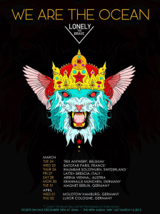 We Are The Ocean @ Kofmehl - Solothurn, Suisse [26/03/2015]