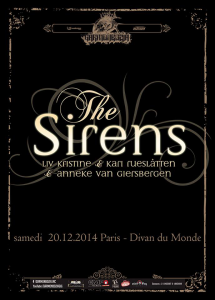 The Sirens @ Le Divan du Monde - Paris, France [20/12/2014]