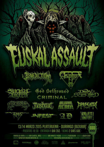 Euskal Assault Festival @ Durango, Espagne [14/03/2015]