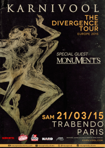 Karnivool @ Le Trabendo - Paris, France [21/03/2015]