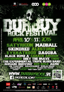 Durbuy Rock Festival 2015 @ Bomal-sur-Ourthe, Belgique [10/04/2015]