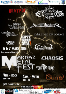 Marnaz Metal Fest @ Salle Paroissiale - Marnaz, France [07/03/2015]