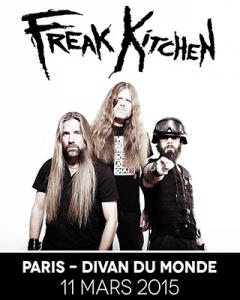 Freak Kitchen @ Le Divan du Monde - Paris, France [11/03/2015]