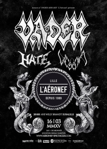 Vader @ L'Aéronef - Lille, France [16/03/2015]