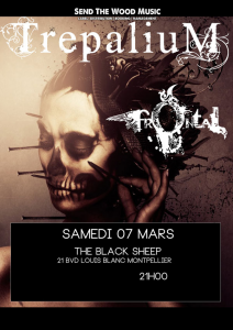 Trepalium @ The Black Sheep - Montpellier, France [07/03/2015]