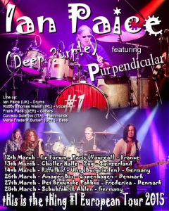 Ian Paice Ft. Purpendicular @ Le Chollerhalle - Zoug, Suisse [13/03/2015]