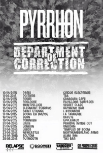 Department Of Correction @ Le Cirque Electrique - Paris, France [10/04/2015]