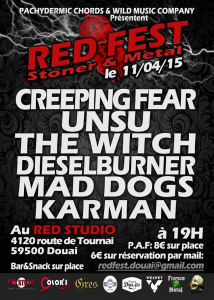 Red Fest @ Le Red Studio - Douai, France [11/04/2015]