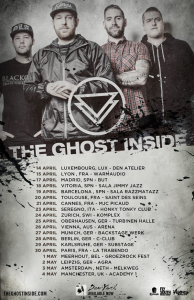 The Ghost Inside @ La MJC Picaud - Cannes, France [21/04/2015]