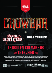 Crowbar @ Le Grillen - Colmar, France [18/02/2015]