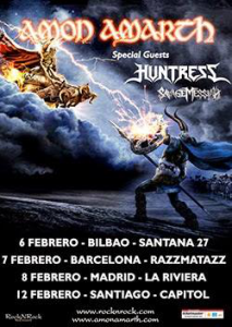 Amon Amarth @ Sala Capitol - Santiago de Compostela, Espagne [12/02/2015]