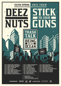 Deez Nuts @ Glazart - Paris, France [07/05/2015]