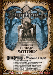 Finntroll @ Le Ninkasi Gerland Kao - Lyon, France [26/03/2015]