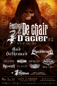 Festival De Chair Et D'Acier #2 @ La Cave à Musique - Mâcon, France [08/05/2015]